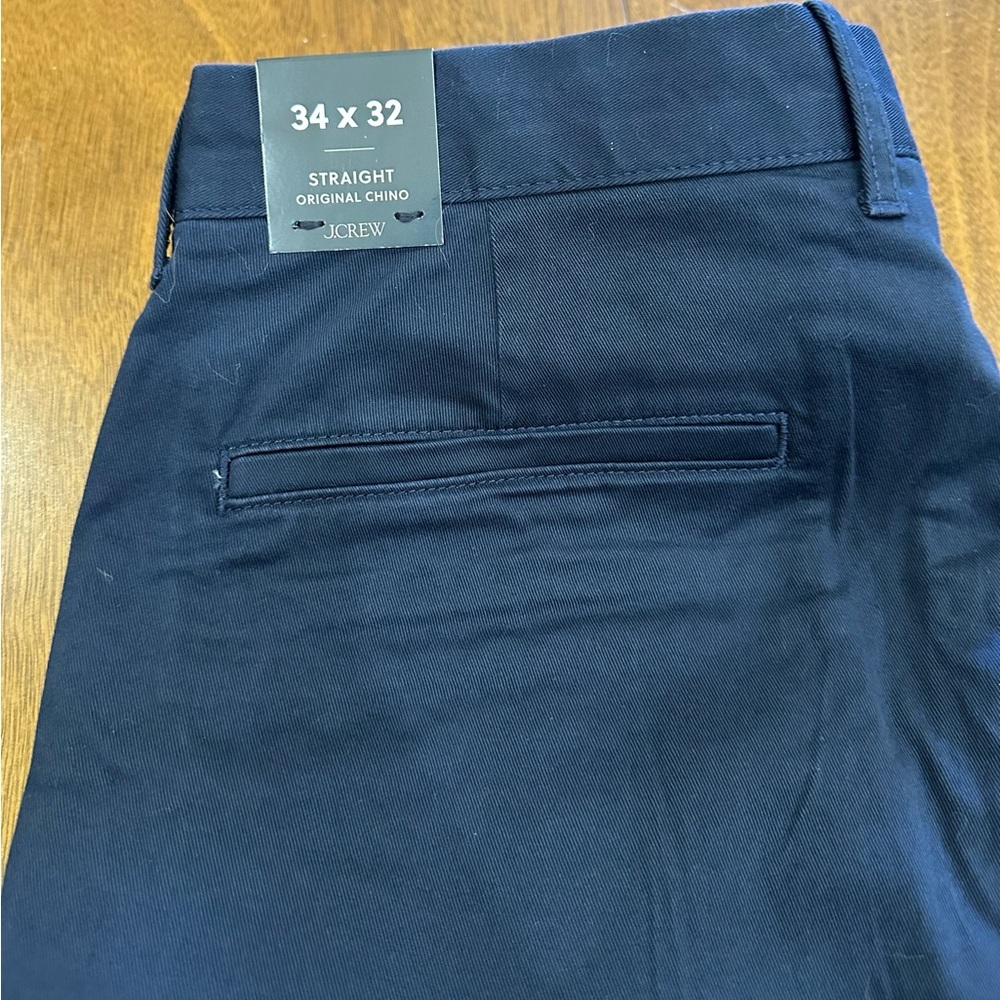 J. Crew Dark Blue Chino Pants